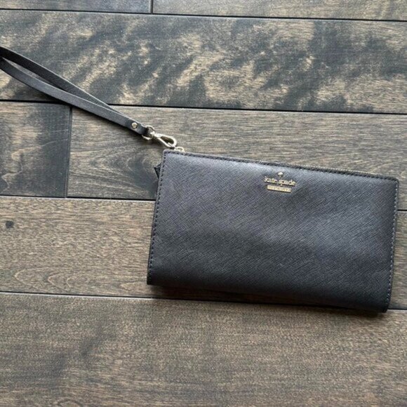 Kate Spade Leather Wristlet Wallet - Picture 1 of 4